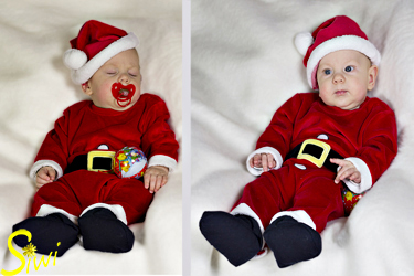 Bald nun ist Weihnachtszeit und dann hat auch der kleine Weihnachtsmann Jannis ausgeschlafen.